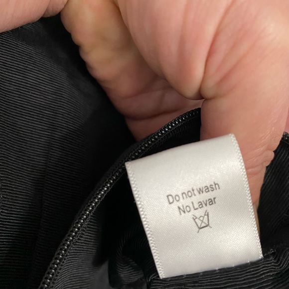 BCBGMAXAZRIA Paris Black Soft Leather Bow Clutch - Picture 8 of 11